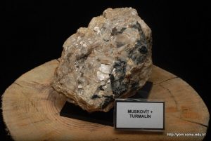 Muskovit + Turmalin